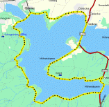 Übersicht Möhnesee R4 Sperrmauertour